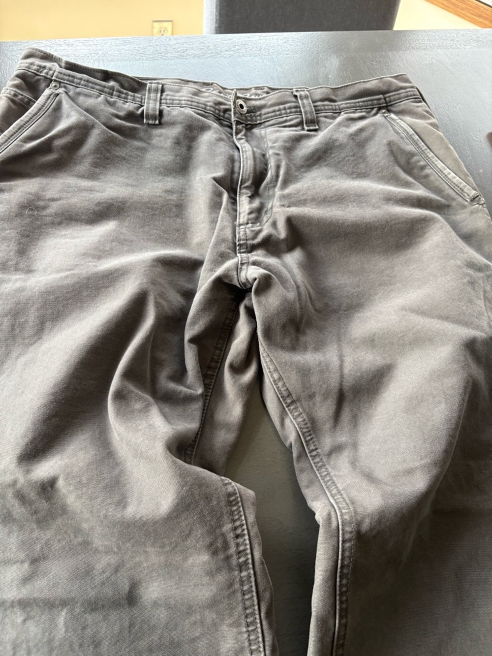 Eddie Bauer Stonewashed fleece lined pants size 38x30